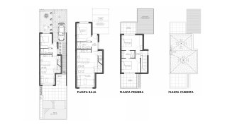 Villa floor plan, 3 bedrooms in MYKONOS Y SANTORINI LA SERENA GOLF No. 3